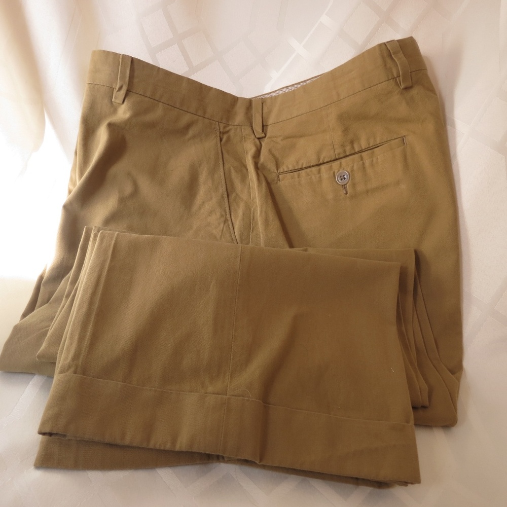 Miani Bruno Piattelli Khaki Cotton Pants 34x29